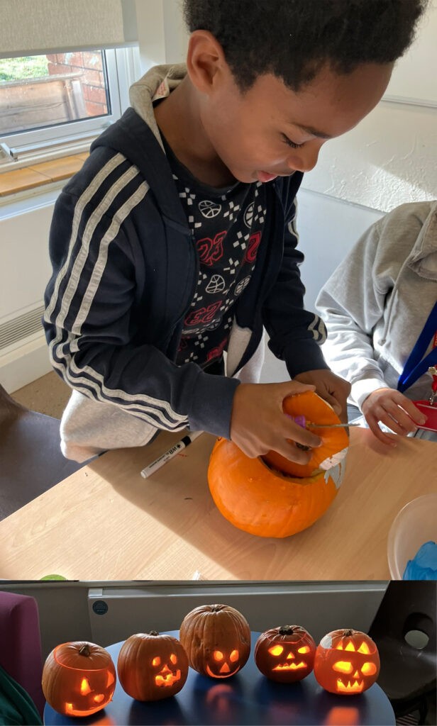 Spooky Halloween preparations at Snowdon Village Academy