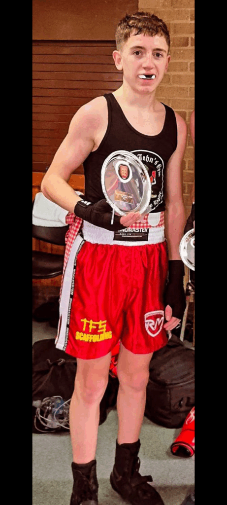 Student crowned national junior boxing champion