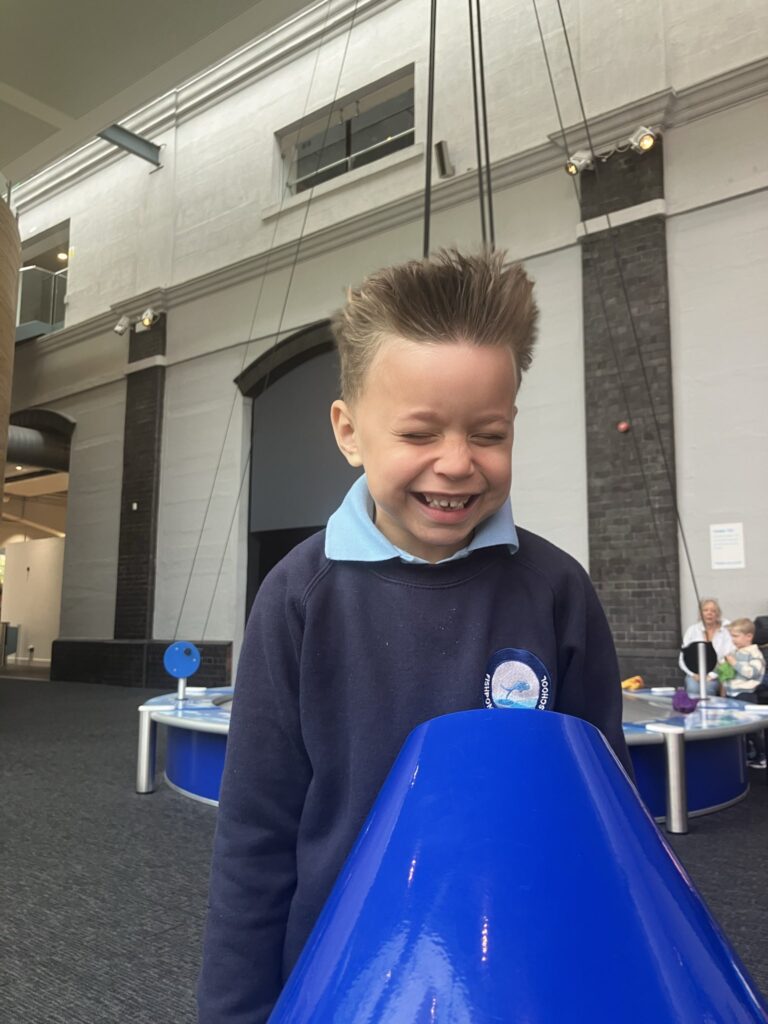 Pupils from The Nest enjoy a day at We the Curious
